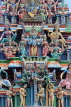 SINGAPORE, Little India, Sri Srinivasa Perumal Temple, sculptures, SIN629JPL