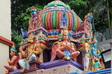SINGAPORE, Little India, Sri Veeramakaliamman Temple, statues of deities, SIN781JPL