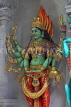 SINGAPORE, Little India, Sri Veeramakaliamman Temple, statues of deities, SIN783JPL