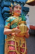 SINGAPORE, Little India, Sri Veeramakaliamman Temple, statues of deities, SIN816JPL