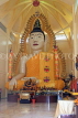 SINGAPORE, Little India, Temple of 1000 Lights (Sakya Muni Buddha Gaya), giant Buddah statue, SIN632JPL