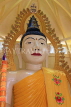 SINGAPORE, Little India, Temple of 1000 Lights (Sakya Muni Buddha Gaya), giant Buddah statue, SIN634JPL