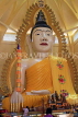 SINGAPORE, Little India, Temple of 1000 Lights (Sakya Muni Buddha Gaya), giant Buddah statue, SIN637JPL