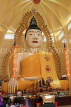 SINGAPORE, Little India, Temple of 1000 Lights (Sakya Muni Buddha Gaya), giant Buddah statue, SIN638JPL