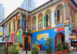 SINGAPORE, Little India, colourful buldings, house of Tan Teng Niah, SIN937JPL