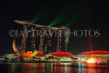 SINGAPORE, Marina Bay, Marina Bay Sands, light and water show, SIN1145JPL