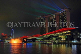 SINGAPORE, Marina Bay, Marina Bay Sands, light and water show, SIN1152JPL