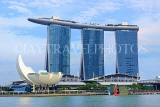 SINGAPORE, Marina Bay, Marina Bay Sands Hotel and ArtScience Museum, SIN1135JPL