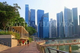 SINGAPORE, Marina Bay, and Singapore skyline, SIN1127JPL