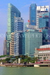 SINGAPORE, Marina Bay, and Singapore skyline, SIN1218PL
