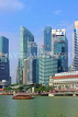 SINGAPORE, Marina Bay, and Singapore skyline, SIN1219PL