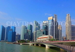 SINGAPORE, Marina Bay, and Singapore skyline, SIN1221PL