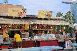 SINGAPORE, Marina Bay (by the Esplanade), Makansutra Glutton's Bay Food Court, SIN1429JPL