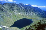 SLOVAKIA, Tatra Mountains, High Tatra Nat Park, Big Hincovo Lake (Velka Hincovo Plesco), SLV47JPL