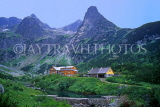 SLOVAKIA, Tatra Mountains, High Tatra Nat Park, Brncalova, mountain lodge, SLV58JPL