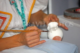 SLOVAKIA, crafts, traditional hand made ceramics, artist painting, SLV63JPL