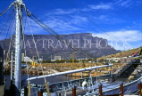 SOUTH AFRICA, Cape Town, Table Mountain and harbour view, SA1105JPL