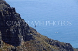 SOUTH AFRICA, Cape Town, view from Table Mountain cable car, SA1336JPL