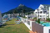SOUTH AFRICA, Western Cape, Near Cape Town, Camps Bay, Camps Bay Hotel, SA1319JPL