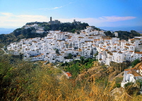 SPAIN, Andalucia, CASARES mountain village, SPN737JPL
