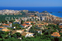SPAIN, Andalucia, Costa Del Sol, ALMUNECAR, town and coastal view, SPN861JPL