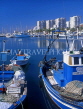 SPAIN, Andalucia, Costa Del Sol, ESTEPONA, fishing boats and marina, SPN744JPL