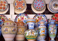 SPAIN, Andalucia, Costa Del Sol, ESTEPONA, hand made pottery and ceramics, SPN769JPL