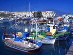 SPAIN, Andalucia, Costa Del Sol, ESTEPONA, town centre, fishing boats and marina, SPN750JPL