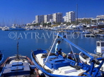 SPAIN, Andalucia, Costa Del Sol, ESTEPONA, town with fishing boats and marina, SPN747JPL