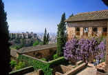 SPAIN, Andalucia, GRANADA, Alhambra, Generaliffe Gardens, SPN1120JPL
