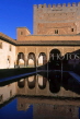 SPAIN, Andalucia, GRANADA, Alhambra Palace, Court of Myrtles, SPN11JPL