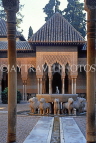 SPAIN, Andalucia, GRANADA, Alhambra Palace, Lion Court, SPN241JPL