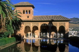 SPAIN, Andalucia, GRANADA, Alhambra Palace and gardens, Ladies Tower, SP21JPL