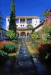 SPAIN, Andalucia, GRANADA, Generalife Gardens and Summer Palace, SPN24JPL