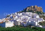 SPAIN, Andalucia, SALOBRENA, town and castle, SPN860JPL
