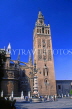 SPAIN, Andalucia, SEVILLE, Giralda Tower (Arabic Minaret of Gothic Cathedral), SPN782JPL