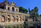 SPAIN, Andalucia, SEVILLE, Royal Alcazar Palace, Mercury's Pool and Grotesque Galleries, SPN773JPL
