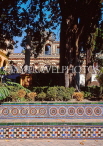 SPAIN, Andalucia, SEVILLE, Royal Alcazar Palace, gardens, tile work, SPN716JPL