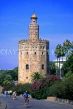 SPAIN, Andalucia, SEVILLE, Torre Del Oro (Gold Tower), SPN780JPL