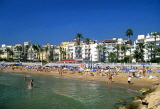 SPAIN, Catalonia, SITGES, Platja de la Bassa Rodona Beach, SPN841JPL