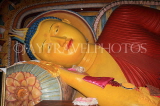 SRI LANKA, Anuradhapura, Jethavanaramaya Dagaba, Buddha stutue in shrine, SLK5530JPL