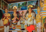 SRI LANKA, Anuradhapura, Jethavanaramaya Dagaba, stutues in shrine, SLK5533JPL