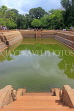 SRI LANKA, Anuradhapura, Kuttam Pokuna (Twin Ponds), ancient bathing pools, SLK5703JPL