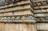 SRI LANKA, Anuradhapura, Mirisaweti dagaba (stupa), ancient stone carvings, SLK5641JPL