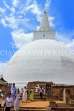 SRI LANKA, Anuradhapura, Mirisaweti dagaba (stupa), and pilgrims, SLK5632JPL