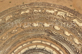 SRI LANKA, Anuradhapura, Ratna Prasada, Abhayagiri Monastery ruins, famous Moonstone, SLK5582JPL