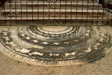 SRI LANKA, Anuradhapura, Ratna Prasada, King Mahasena's Palace, famous Moonstone, SLK2243JPL