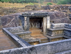 SRI LANKA, Anuradhapura, ruins of ancient Bath House, SLK2209JPL