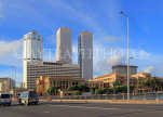 SRI LANKA, Colombo, Fort (business area) skyline, bank, trade centre towers and hotel, SLK5371JPL