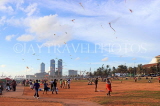 SRI LANKA, Colombo, Galle Face Green, and kite flying, SLK5215JPL
